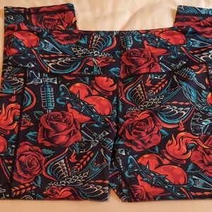 CVG - Constantly Varied Gear Flash Tattoo Capri Leggings